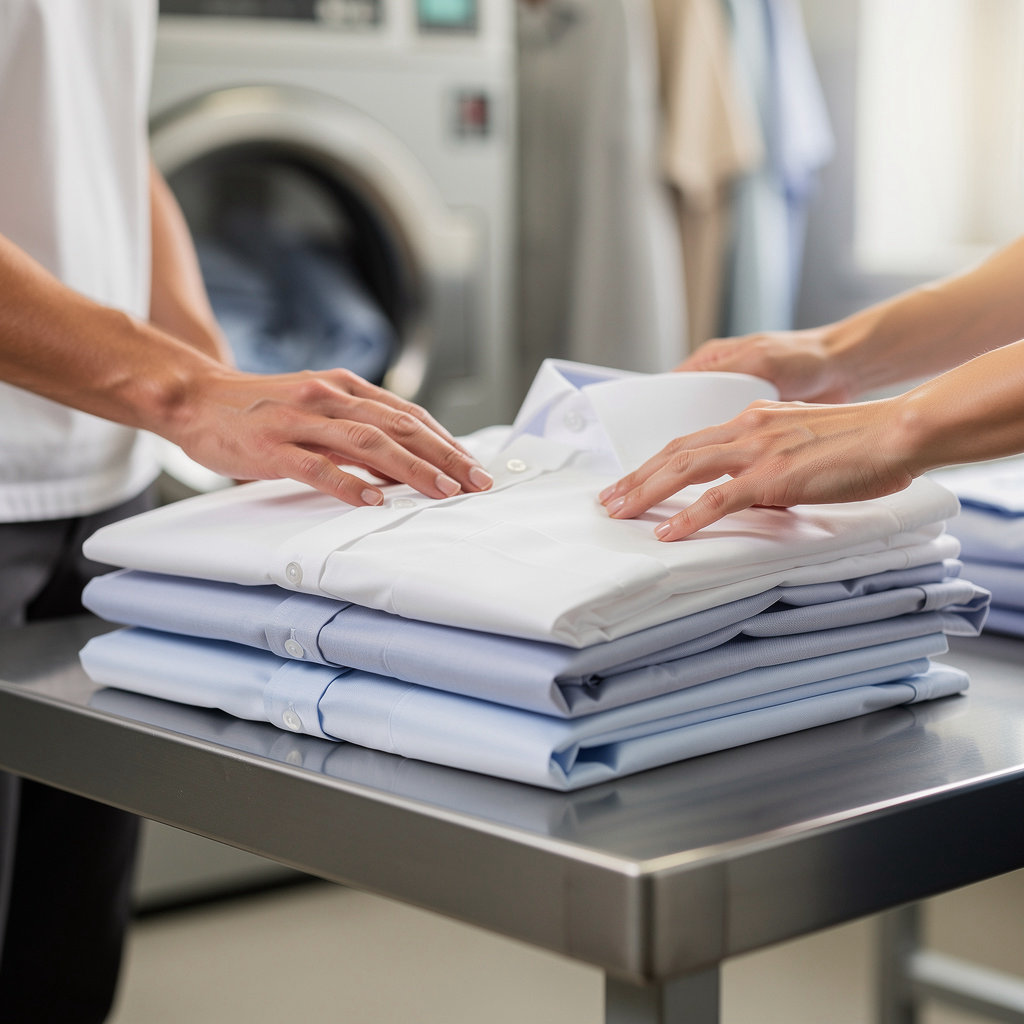 Mission Cleaners professional wash and fold laundry service in San Diego for busy residents and professionals